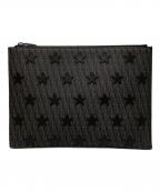 Saint Laurent Parisサンローランパリ）の古着「スタークラッチバッグ」｜ブラウン