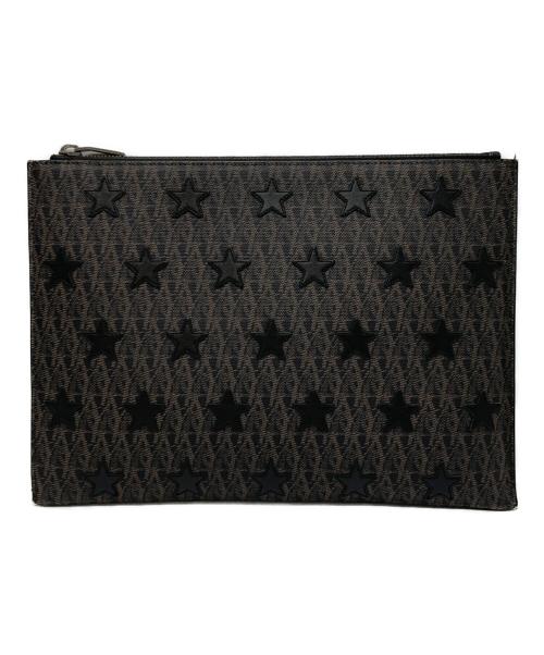 Saint Laurent Paris（サンローランパリ）Saint Laurent Paris (サンローランパリ) スタークラッチバッグ ブラウンの古着・服飾アイテム