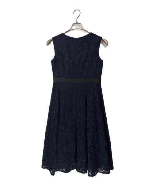 Diagram（ダイアグラム）Diagram (ダイアグラム) ノースリーブレースワンピース ネイビー サイズ:38の古着・服飾アイテム