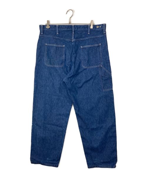 6(ROKU) BEAUTY&YOUTH（ロク ビューティーアンドユース）6(ROKU) BEAUTY&YOUTH (ロク ビューティーアンドユース) LOOSE PAINTER JEANS インディゴ サイズ:26の古着・服飾アイテム