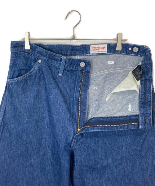 6(ROKU) BEAUTY&YOUTH（ロク ビューティーアンドユース）6(ROKU) BEAUTY&YOUTH (ロク ビューティーアンドユース) LOOSE PAINTER JEANS インディゴ サイズ:26の古着・服飾アイテム
