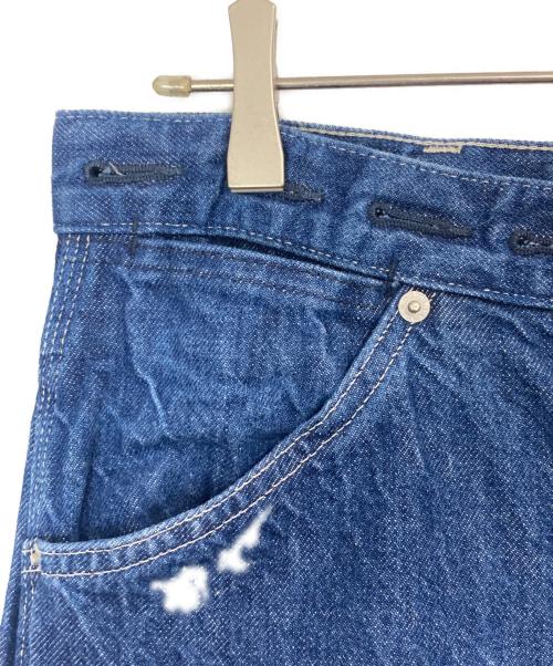 6(ROKU) BEAUTY&YOUTH（ロク ビューティーアンドユース）6(ROKU) BEAUTY&YOUTH (ロク ビューティーアンドユース) LOOSE PAINTER JEANS インディゴ サイズ:26の古着・服飾アイテム