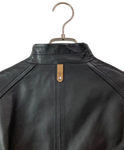 mackage（マッカージュ）mackage (マッカージュ) 切替ラムレザージャケット ブラック サイズ:XXSの古着・服飾アイテム