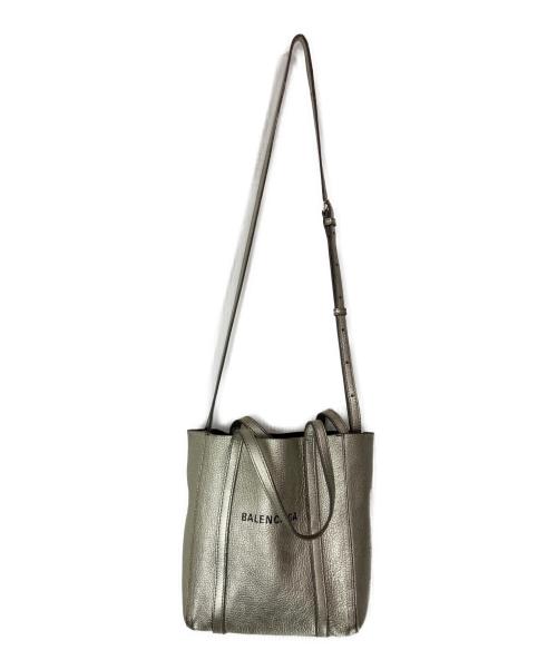 BALENCIAGA（バレンシアガ）BALENCIAGA (バレンシアガ) エブリデイXXSトートバッグ シルバー サイズ:XXSの古着・服飾アイテム
