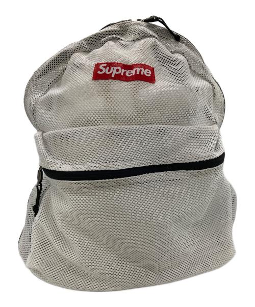 SUPREME（シュプリーム）Supreme (シュプリーム) 16SS Mesh Backpack ホワイトの古着・服飾アイテム