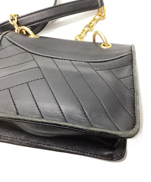 TORY BURCH（トリーバーチ）TORY BURCH (トリーバーチ) チェーンショルダーバッグ ブラックの古着・服飾アイテム