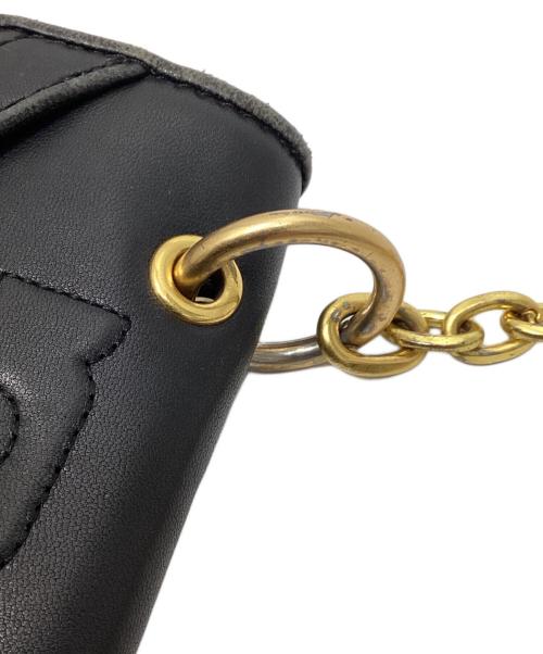 TORY BURCH（トリーバーチ）TORY BURCH (トリーバーチ) チェーンショルダーバッグ ブラックの古着・服飾アイテム