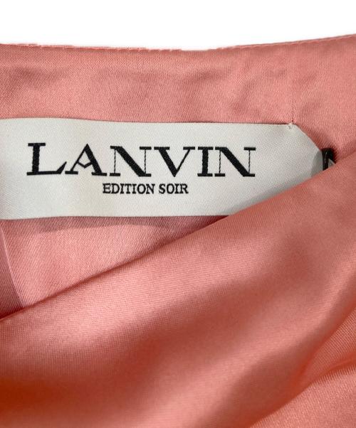LANVIN（ランバン）LANVIN (ランバン) ノースリーブドレス ピンク サイズ:38の古着・服飾アイテム