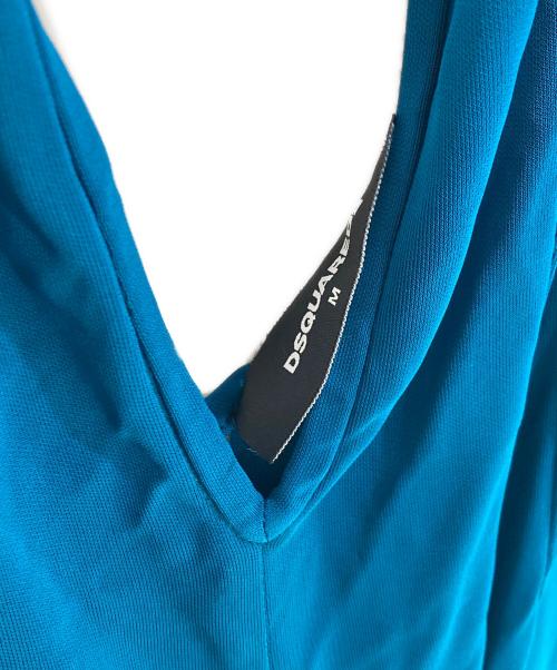 DSQUARED2（ディースクエアード）DSQUARED2 (ディースクエアード) チュニックドレス スカイブルー サイズ:Mの古着・服飾アイテム