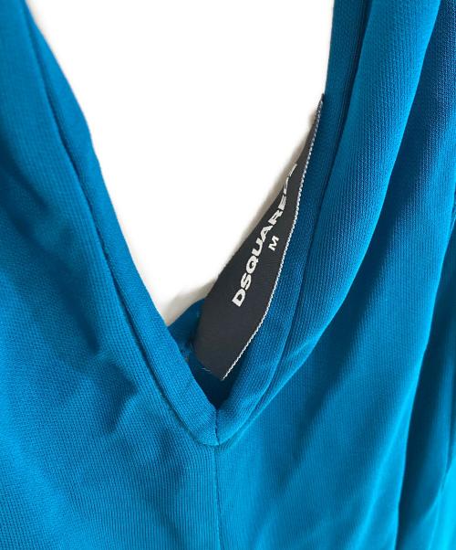 DSQUARED2（ディースクエアード）DSQUARED2 (ディースクエアード) チュニックドレス スカイブルー サイズ:Mの古着・服飾アイテム