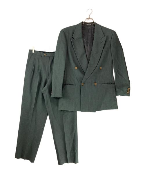 GIORGIO ARMANI LE COLLEZIONI（ジョルジオアルマーニ）GIORGIO ARMANI LE COLLEZIONI (ジョルジオアルマーニ) セットアップスーツ グレー サイズ:48の古着・服飾アイテム