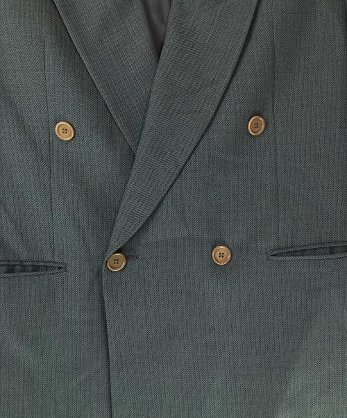 GIORGIO ARMANI LE COLLEZIONI（ジョルジオアルマーニ）GIORGIO ARMANI LE COLLEZIONI (ジョルジオアルマーニ) セットアップスーツ グレー サイズ:48の古着・服飾アイテム