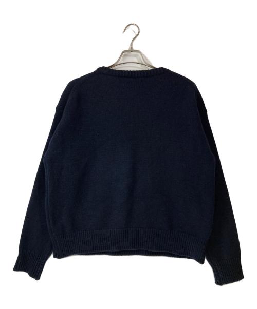 ORIMI（オリミ）ORIMI (オリミ) MOMONS SWEATER ネイビー サイズ:Freeの古着・服飾アイテム