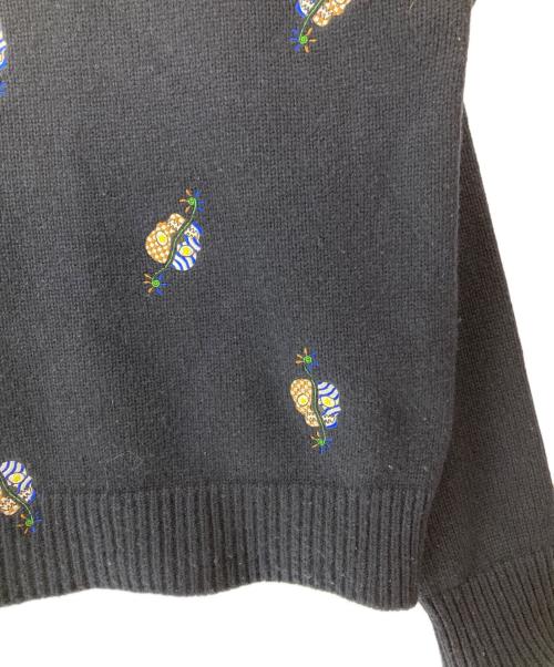 ORIMI（オリミ）ORIMI (オリミ) MOMONS SWEATER ネイビー サイズ:Freeの古着・服飾アイテム