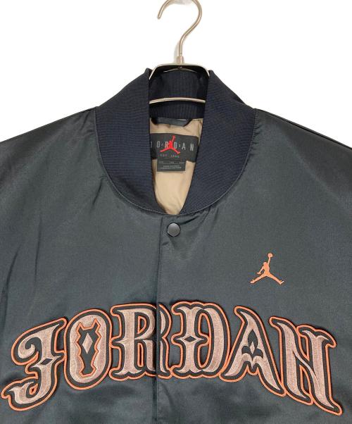 JORDAN（ジョーダン）JORDAN (ジョーダン) バーシティ ジャケット ブラック サイズ:XXLの古着・服飾アイテム