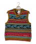 adidas（アディダス）の古着「WALES BONNER KNIT VEST MULTCO」｜ブラウン×ブルー