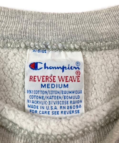 Champion（チャンピオン）Champion (チャンピオン) リバースウィーブスウェット グレー サイズ:Mの古着・服飾アイテム