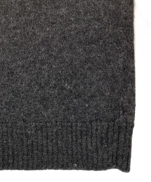 Hysteric Glamour（ヒステリックグラマー）Hysteric Glamour (ヒステリックグラマー) ボーダーニット ブルー×グレー サイズ:FREEの古着・服飾アイテム