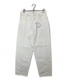 SOFTHYPHEN（ソフトハイフン）の古着「BAGGY FIT JEANS」｜ホワイト