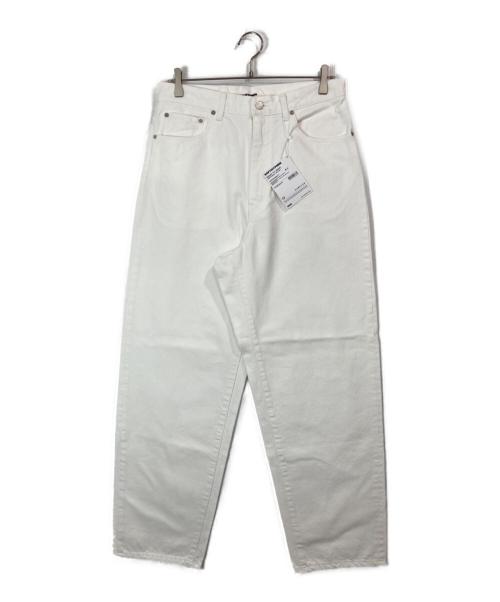 SOFTHYPHEN（ソフトハイフン）SOFTHYPHEN (ソフトハイフン) BAGGY FIT JEANS ホワイト サイズ:32 未使用品の古着・服飾アイテム