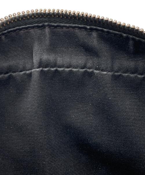 Saint Laurent Paris（サンローランパリ）Saint Laurent Paris (サンローランパリ) キルティングショルダーバッグ ブラック×シルバーの古着・服飾アイテム