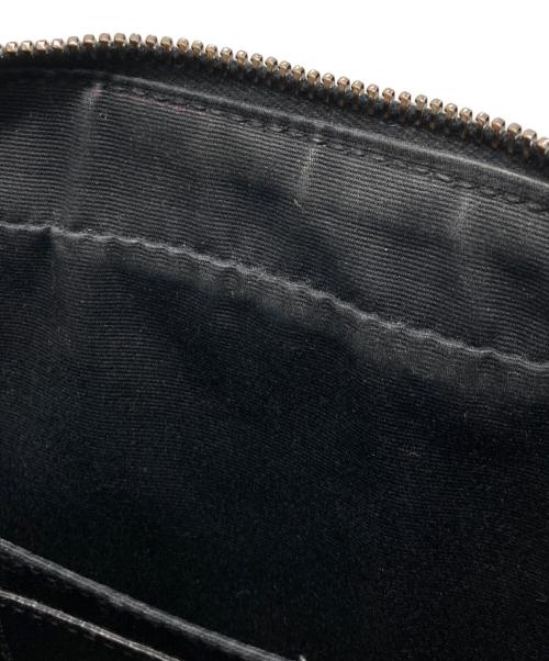 Saint Laurent Paris（サンローランパリ）Saint Laurent Paris (サンローランパリ) キルティングショルダーバッグ ブラック×シルバーの古着・服飾アイテム