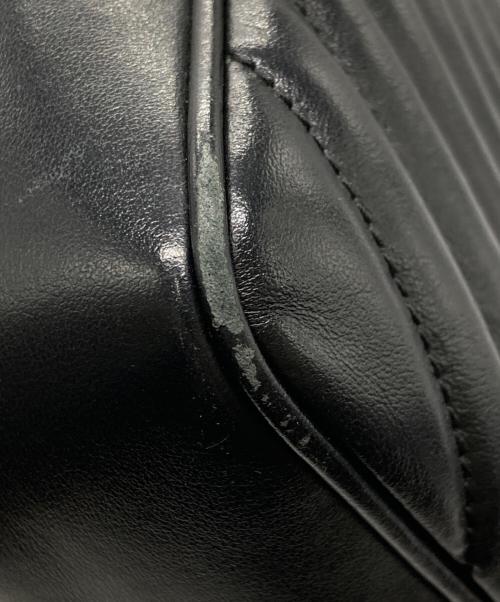 Saint Laurent Paris（サンローランパリ）Saint Laurent Paris (サンローランパリ) キルティングショルダーバッグ ブラック×シルバーの古着・服飾アイテム