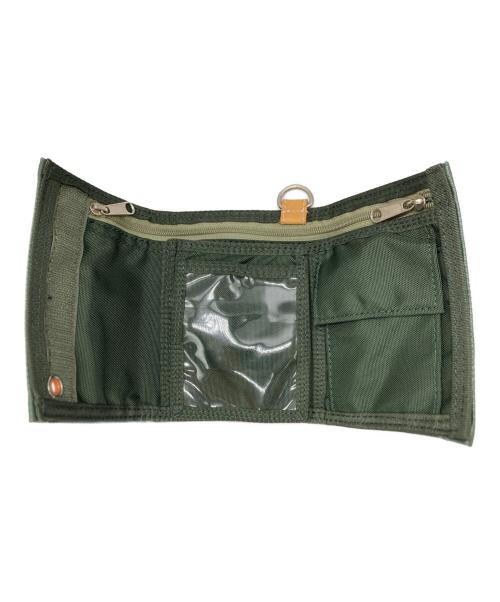 UNDERCOVER（アンダーカバー）UNDERCOVER (アンダーカバー) 3つ折り財布 グリーンの古着・服飾アイテム