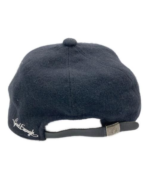 GOODENOUGH（グッドイナフ）GOODENOUGH (グッドイナフ) フェルトGEロゴベースボールキャップ ブラックの古着・服飾アイテム