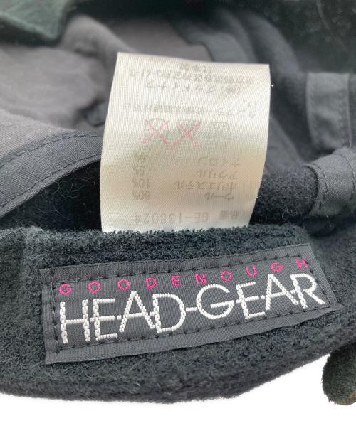 GOODENOUGH（グッドイナフ）GOODENOUGH (グッドイナフ) フェルトGEロゴベースボールキャップ ブラックの古着・服飾アイテム
