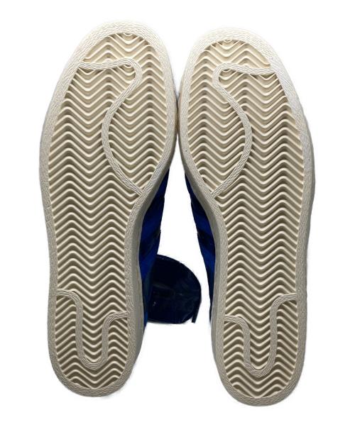 adidas（アディダス）adidas (アディダス) A BATHING APE (アベイシングエイプ) UNDEFEATED (アンディフィーテッド) SUPER STAR 80v UNDFTD BAPE ブルー サイズ:26.5cm 未使用品の古着・服飾アイテム