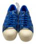 中古・古着 adidas (アディダス) A BATHING APE (アベイシングエイプ) UNDEFEATED (アンディフィーテッド) SUPER STAR 80v UNDFTD BAPE ブルー サイズ:26.5cm 未使用品：13000円