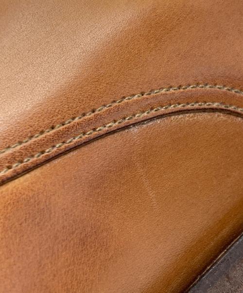 Crockett & Jones（クロケット＆ジョーンズ）Crockett & Jones (クロケット＆ジョーンズ) BARNEYS NEWYORK (バーニーズ・ニューヨーク) ダブルモンクストラップシューズ ブラウン サイズ:5 1/2Eの古着・服飾アイテム
