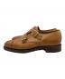Crockett & Jones (クロケット＆ジョーンズ) BARNEYS NEWYORK (バーニーズ・ニューヨーク) ダブルモンクストラップシューズ ブラウン サイズ:5 1/2E：40000円