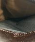 中古・古着 FENDI (フェンディ) ズッカ柄がま口2つ折り財布 ベージュ：8000円