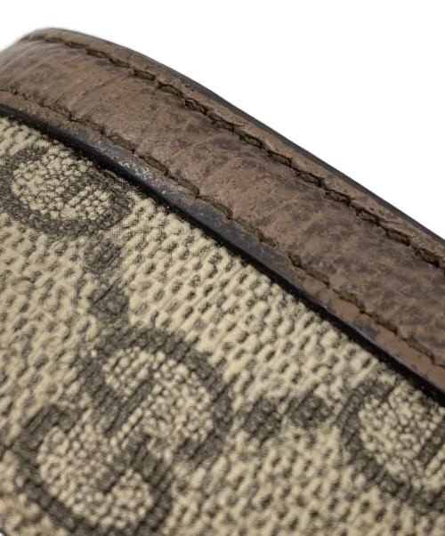 GUCCI（グッチ）GUCCI (グッチ) オフディア3つ折り財布 ベージュの古着・服飾アイテム