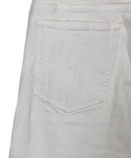 BALMAIN（バルマン）BALMAIN (バルマン) ウルトラスキニー ストレッチデニム ホワイト サイズ:28の古着・服飾アイテム
