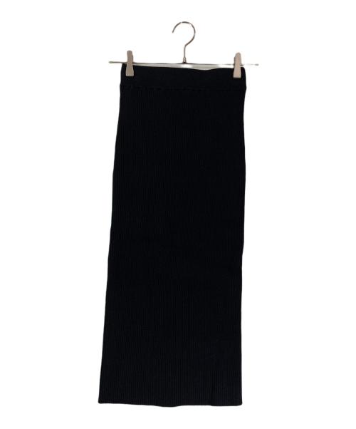 VERSACE JEANS COUTURE（ヴェルサーチ ジーンズクチュール）VERSACE JEANS COUTURE (ヴェルサーチ ジーンズクチュール) ミディスカート ブラック サイズ:Ｓの古着・服飾アイテム
