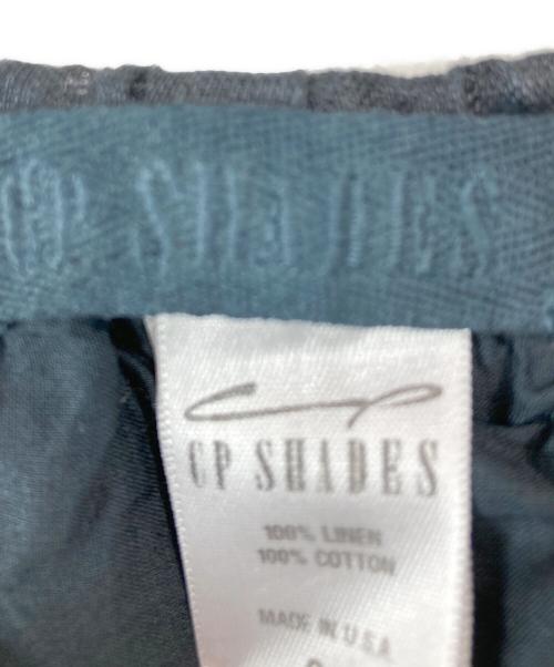 CP Shades（シーピーシェイズ）CP Shades (シーピーシェイズ) charcoal linen flared long Skirt ブラック サイズ:Sの古着・服飾アイテム