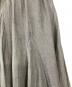 中古・古着 CP Shades (シーピーシェイズ) charcoal linen flared long Skirt ブラック サイズ:S：7000円