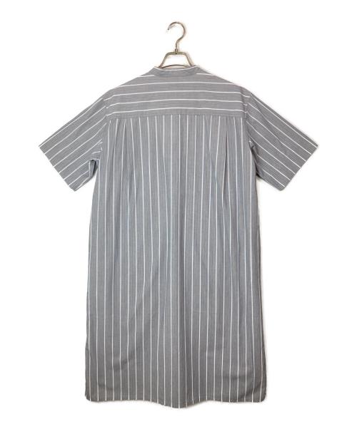 MHL（エムエイチエル）MHL (エムエイチエル) END ON END STRIPE COTTON グレー サイズ:1の古着・服飾アイテム