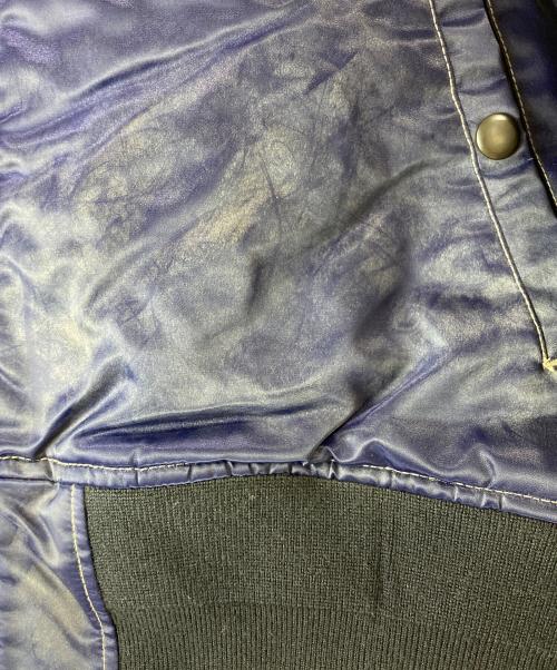 BEAMS（ビームス）BEAMS (ビームス) ワイドショートフィット B-15タイプ フライトジャケット ネイビー サイズ:SIZE Sの古着・服飾アイテム