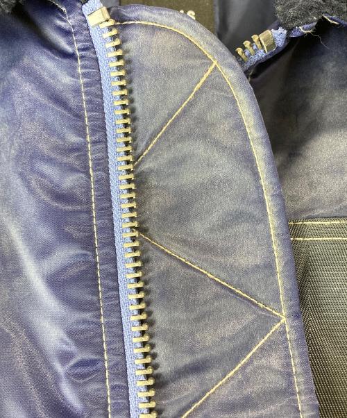 BEAMS（ビームス）BEAMS (ビームス) ワイドショートフィット B-15タイプ フライトジャケット ネイビー サイズ:SIZE Sの古着・服飾アイテム