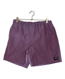 stussy（ステューシー）の古着「ナイロンショートパンツ」｜パープル