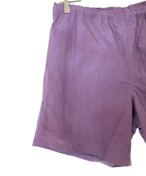 stussy（ステューシー）stussy (ステューシー) ナイロンショートパンツ パープル サイズ:Mの古着・服飾アイテム