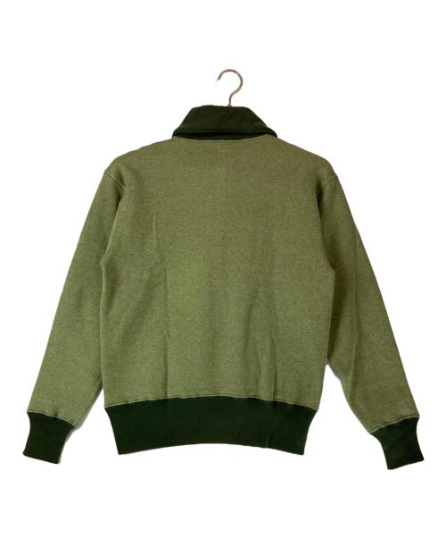 CUSHMAN（クッシュマン）Cushman (クッシュマン) ショールカラースウェット グリーン サイズ:Ｌ　 未使用品の古着・服飾アイテム
