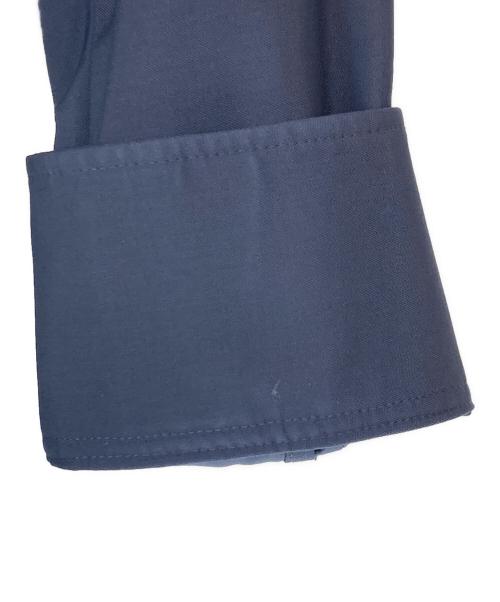 LOEWE（ロエベ）LOEWE (ロエベ) ベルト付ステンカラーコート ネイビー サイズ:46の古着・服飾アイテム
