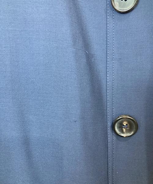 LOEWE（ロエベ）LOEWE (ロエベ) ベルト付ステンカラーコート ネイビー サイズ:46の古着・服飾アイテム