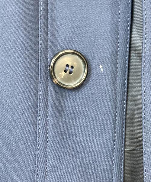 LOEWE（ロエベ）LOEWE (ロエベ) ベルト付ステンカラーコート ネイビー サイズ:46の古着・服飾アイテム