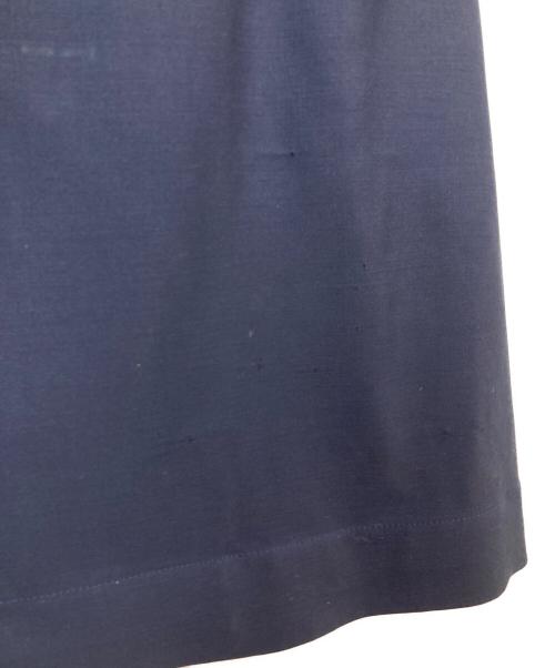 LOEWE（ロエベ）LOEWE (ロエベ) ベルト付ステンカラーコート ネイビー サイズ:46の古着・服飾アイテム